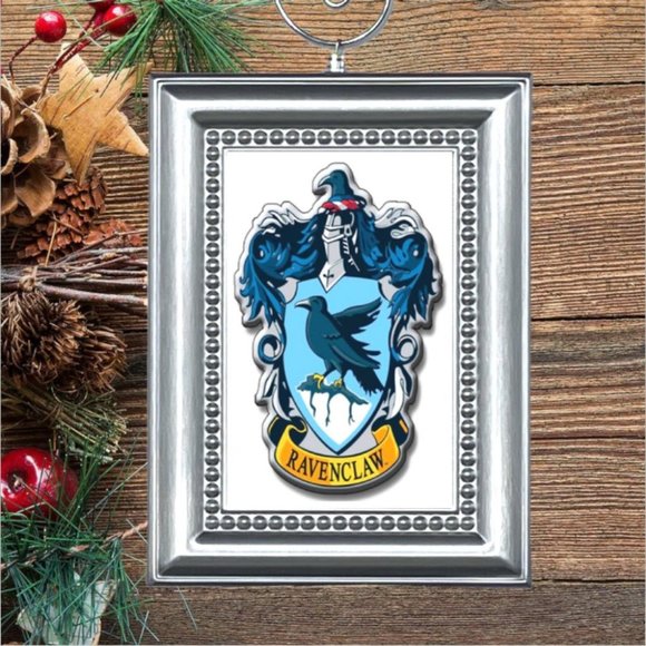Harry‎ Potter Hogwarts Ravenclaw House Crest Christmas Tree Ornament - Picture 1 of 2